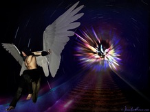 Angel Portal Gabriel, Energy-infused ART portal - PsychicSisters.net